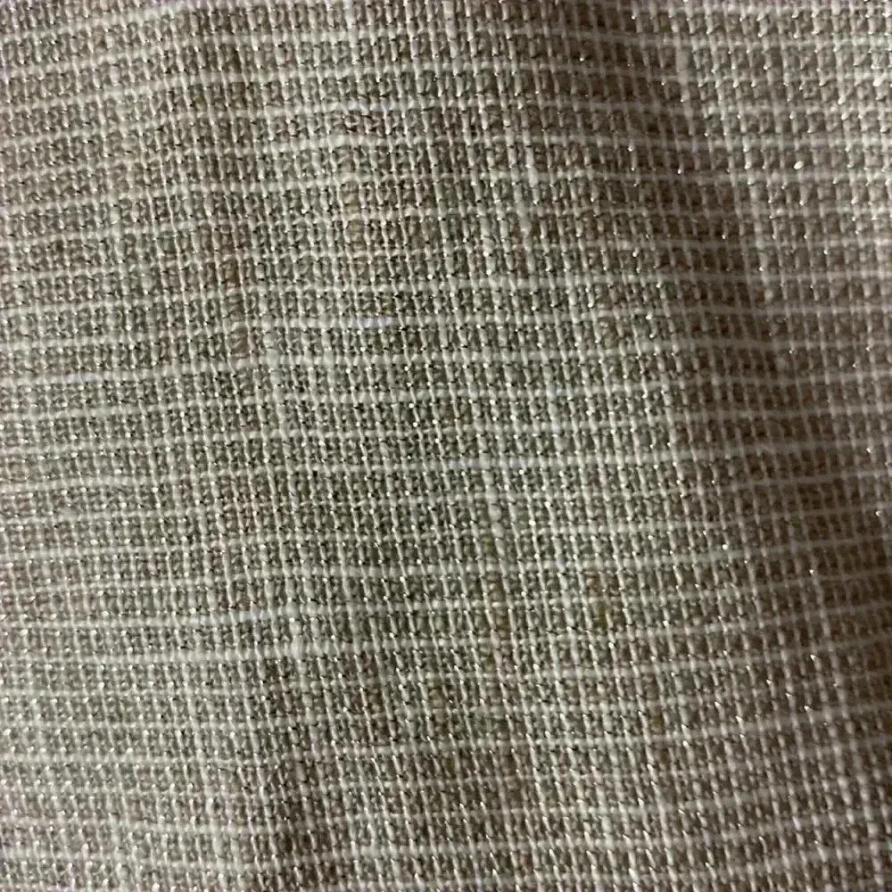 J. JILL WO SIZE‎ LARGE  LINEN LIGHTWEIGHT OATMEAL COLOR SILVER METALLIC THREAD